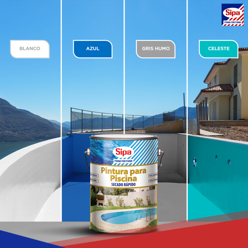 PINTURA PISCINA TINETA SIPA Yukon Piscinas