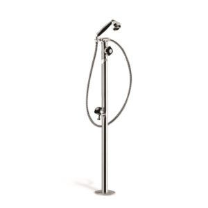 DUCHA ACERO INOX "TELÉFONO" Y GRIFO LAVAPÍES 00099 ASTRALPOOL