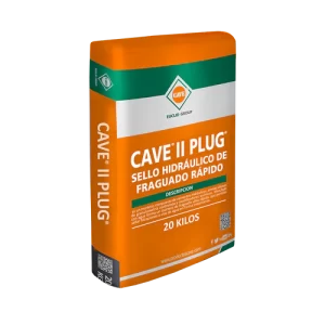 SELLO HIDRÁULICO CAVE II PLUG 20 KILOS - FRAGUADO RAPIDO
