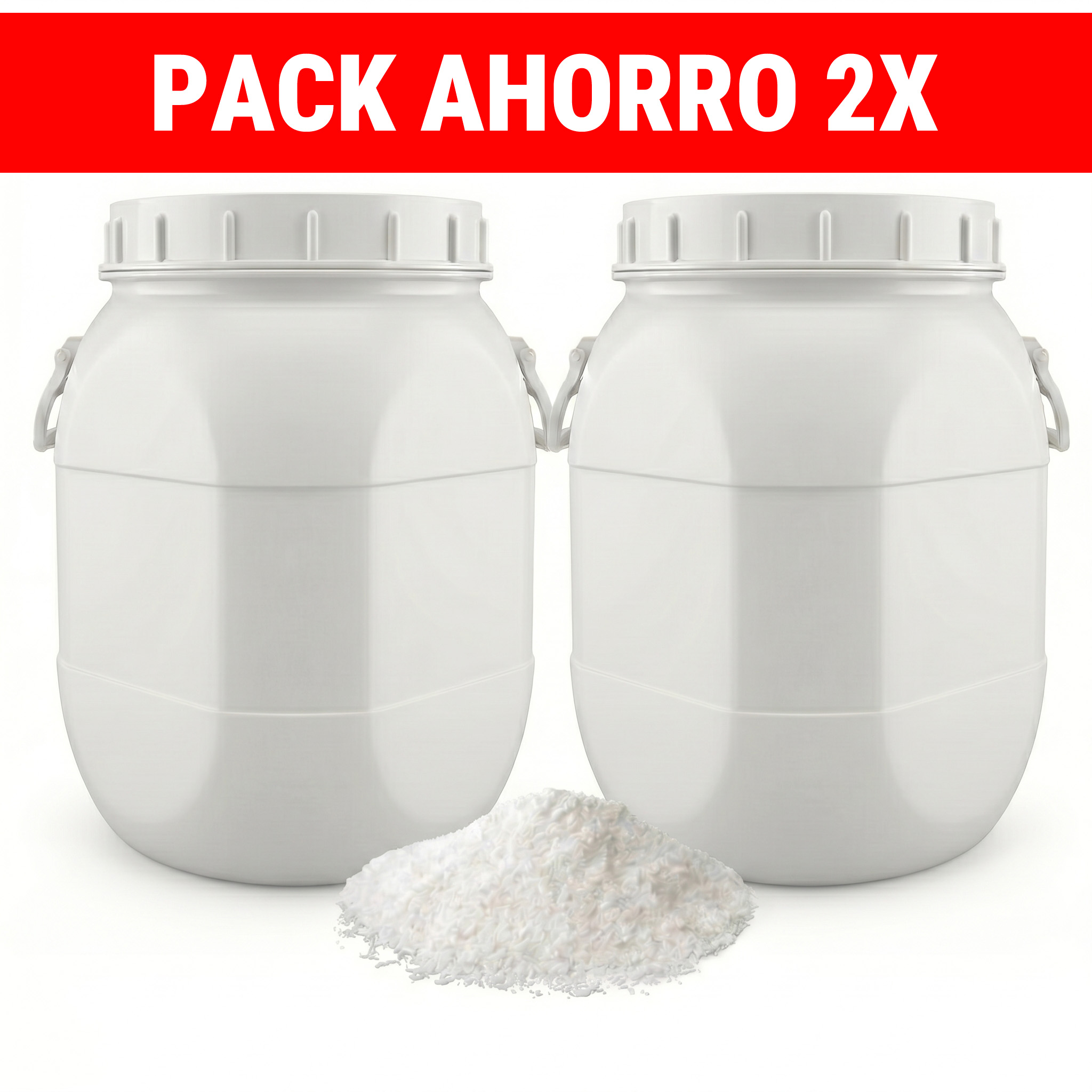 PACK AHORRO 2 X 25 KG CLORO GRANULADO (50KG)