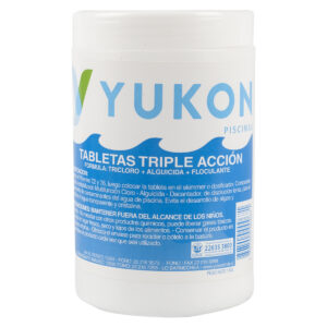 CLORO EN TABLETA TRIPLE ACCIÓN 1 KILO