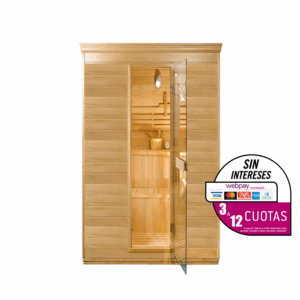 SAUNA 1800X1200X1900MM 4.5kW HEATER YUKON