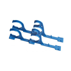 SOPORTE PLÁSTICO DURO PARA PÉRTIGAS 2 UNIDADES