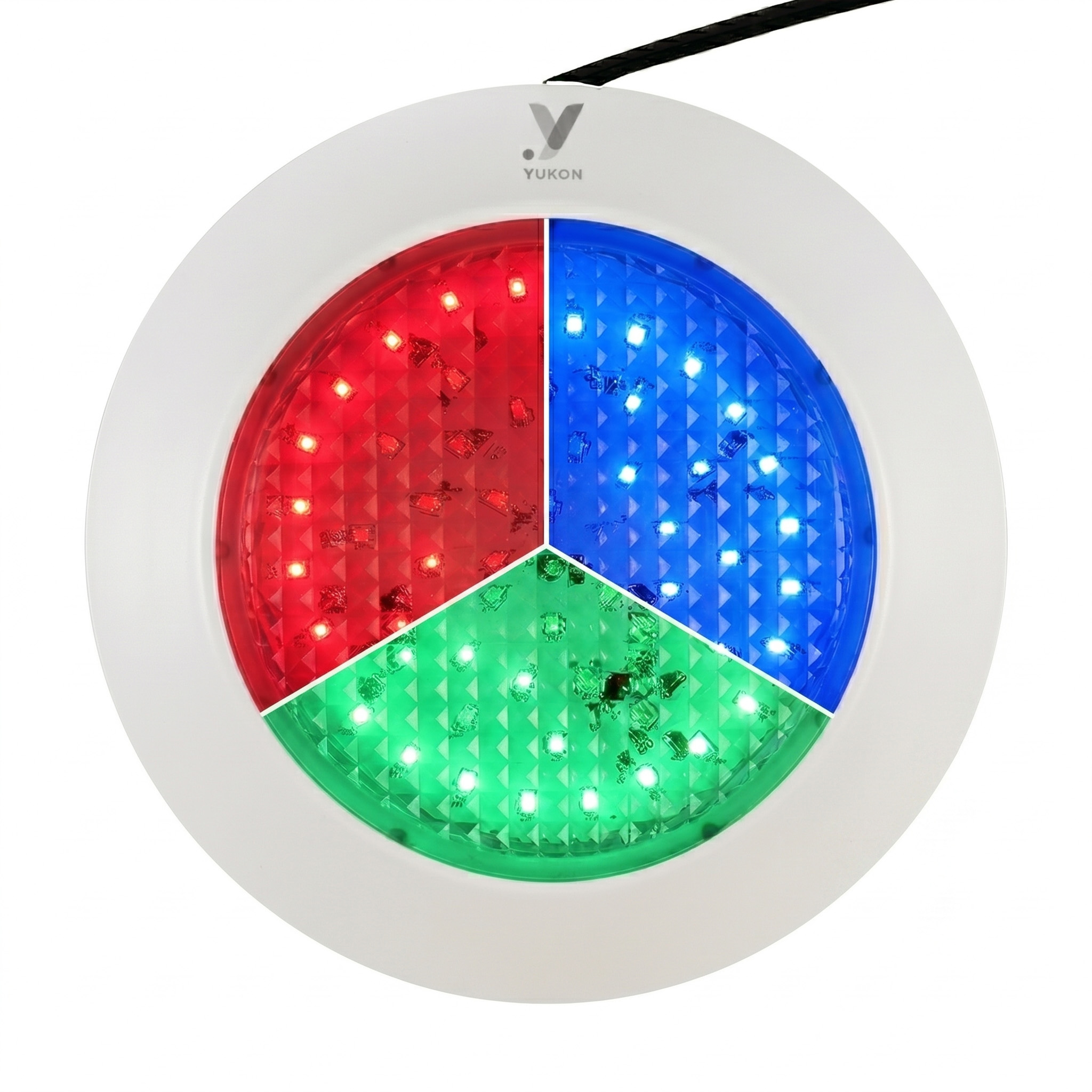 FOCO PISCINA PLANO YUKON LED 18W 12V RGB (COLORES)