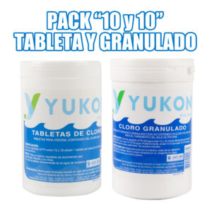 CLORO TABLETA/GRANULADO PACK 10 Y 10 KG