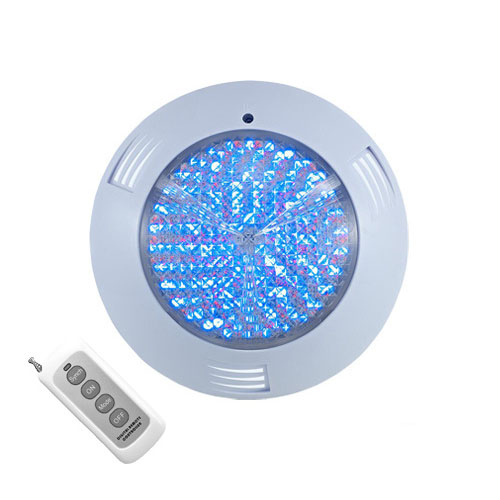 FOCO PISCINA PLANO VULCANO LED 18W 12V RGB (COLORES) C/CONTROL REMOTO